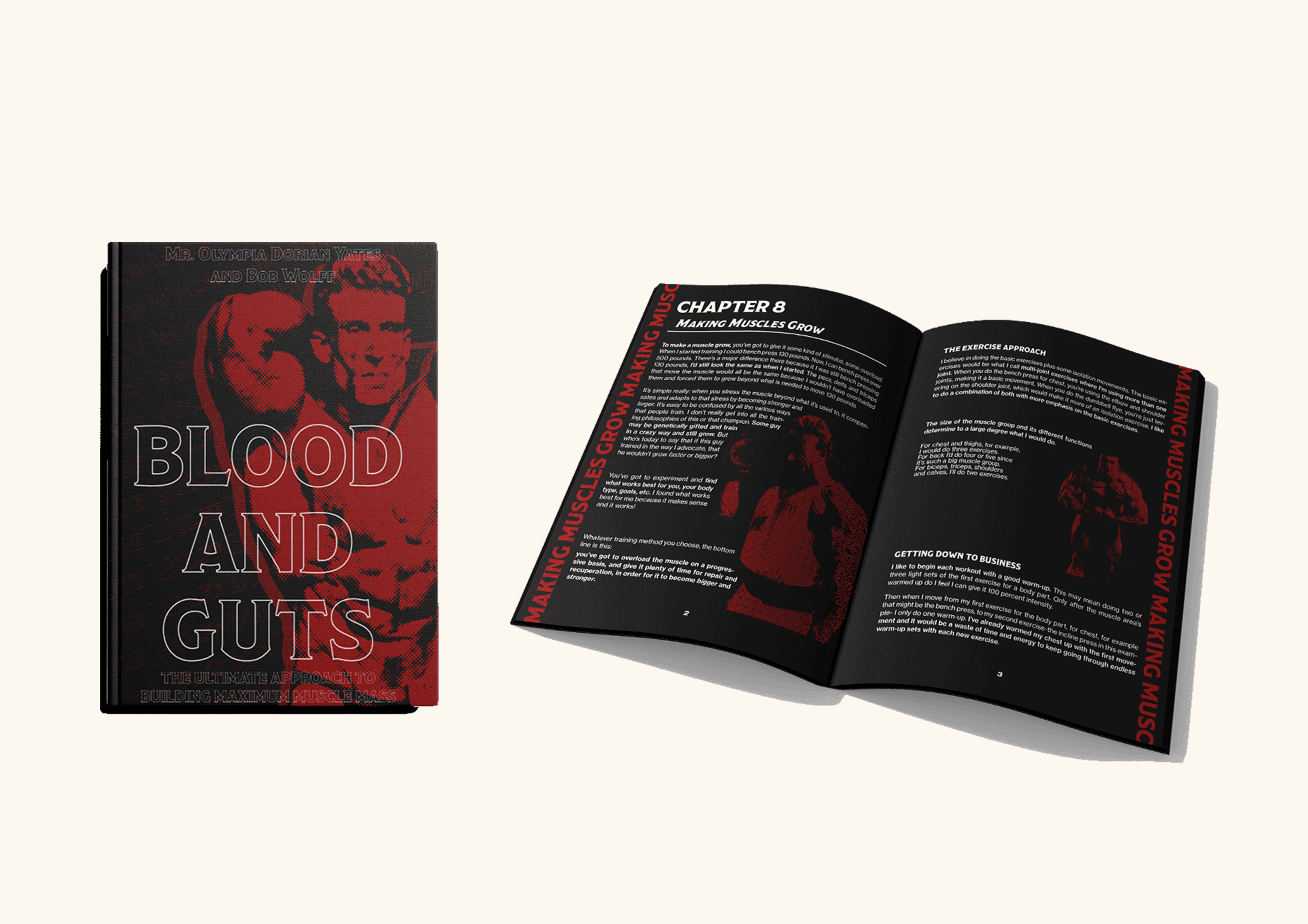 Blood and Guts book redesign by Cecilia Lindgren